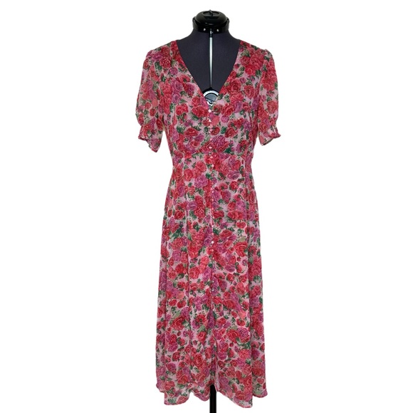 Anthropologie Dresses & Skirts - Anthropologie O.P.T Midi Rose Dress